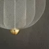 Подвесной светильник Meshmatics L48304 цвет золото L'Arte Luce