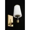 Стеклянное бра Malcia APL.803.01.01 конус белое Aployt