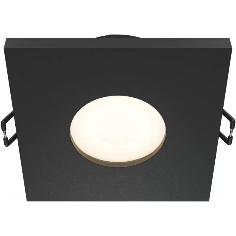 Точечный светильник Stark DL083-01-GU10-SQ-B черный Maytoni Точечный светильник Stark DL083-01-GU10-SQ-B черный Maytoni