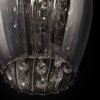 Стеклянный подвесной светильник Blues MOD033-PL-03-N серый Maytoni