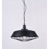 Подвесной светильник Arigio LDP 6862-450 BK конус черный Lumina Deco