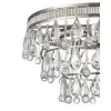 Стеклянная подвесная люстра Augostina VL3253P06 прозрачная Vele Luce