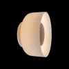Стеклянный настенный светильник Totem 10466W Milky white wood цилиндр белый Loft It