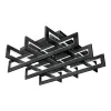 Потолочная люстра Stalker 9082-800*800-X 192W BK квадратная белая iLedex