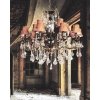 Подвесная люстра Lussinare LDP 9236-15 конус бежевая Lumina Deco