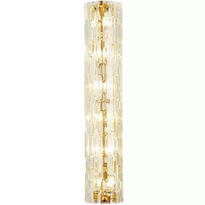 Бра 88085 88085W/S gold/clear DeLight Collection цилиндр