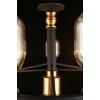 Стеклянная подвесная люстра Stefani APL.901.03.10 цилиндр цвет янтарь Aployt