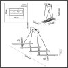 Подвесной светильник Rudy 4366/90L белый Odeon Light