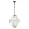 Стеклянная подвесная люстра Celebration 10579/600 Clear прозрачная Loft It