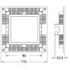 Точечный светильник LED Panel 565155 белый Deko-Light