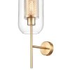 Стеклянное бра Coro VL5524W21 цилиндр прозрачное Vele Luce