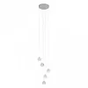 Хрустальный подвесной светильник Rain 10151/5 прозрачный Loft It