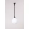 Уличный светильник подвесной  88205L Bl форма шар белый Oasis Light Уличный светильник подвесной  88205L Bl форма шар белый Oasis Light