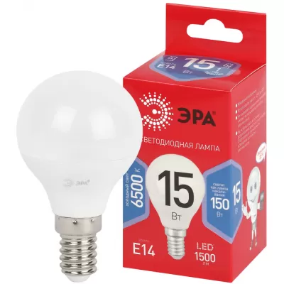 Светодиодный лампочка светодиодная LED P45-15W-865-E14 R LED P45-15W-865-E14 R ЭРА
