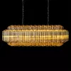 Стеклянная подвесная люстра Celebration 10579/1000R Clear прозрачная Loft It