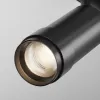 Трековый светильник Focus Zoom TR211-1-12W3K-Z-B цилиндр черный Maytoni