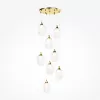 Стеклянный подвесной светильник Aura MOD016PL-08BS1 прозрачный Maytoni