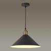 Подвесной светильник Agra 3364/1 конус черный Odeon Light