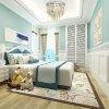 Стеклянная потолочная люстра Марокко 185010607 бежевая MW-Light