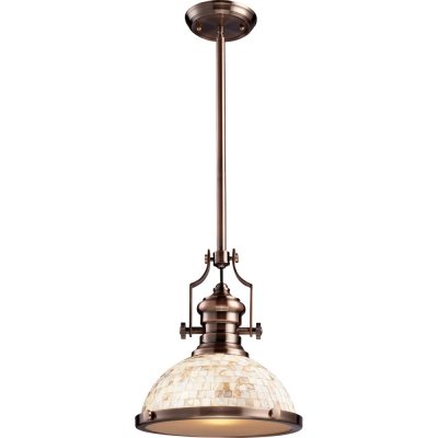 Подвесной светильник 731 731-01-56AC antique copper N-Light дизайнерский