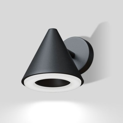 Настенный светильник уличный Artic 35169/D черый Elektrostandard