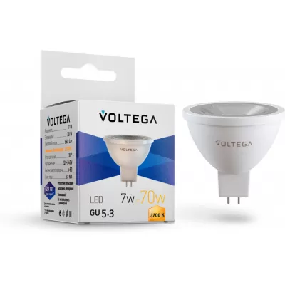 Лампочка светодиодная Sofit GU5.3 Lens 7258 Voltega Лампочка светодиодная Sofit GU5.3 Lens 7258 Voltega