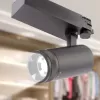 Трековый светильник  STR-30-99-40K-B30 цилиндр черный ЭРА