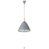 Подвесной светильник Pura 15325G конус серый Globo
