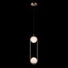 Стеклянный подвесной светильник Glob LOFT2601-A форма шар белый Loft It