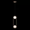 Стеклянный подвесной светильник Glob LOFT2601-A форма шар белый Loft It