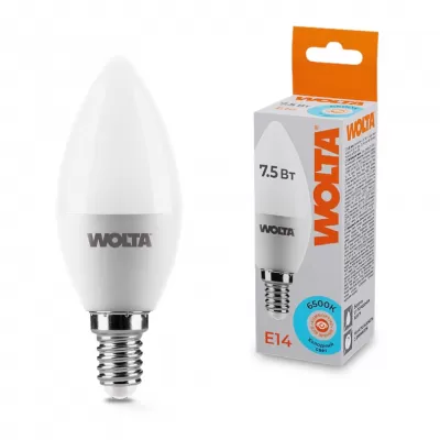 Лампочка светодиодная  25WC7.5E14 Wolta