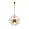 Хрустальная подвесная люстра Tugela 486/9PL прозрачная Escada