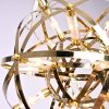 Подвесной светильник  Mi_Raimond01 форма шар цвет золото ImperiumLoft