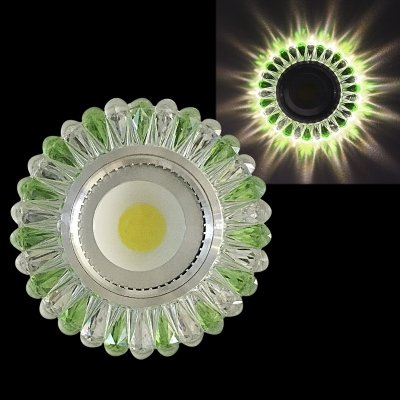Точечный светильник  42230-9.0-001PL MR16+LED3W CL/LGN для натяжного потолка