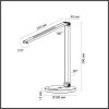 Офисная настольная лампа Uma 4387/7TL черный Odeon Light