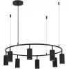 Подвесной светильник Kendo SL1213.403.08 черный цилиндр ST Luce