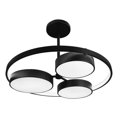 Потолочная люстра Demure 9123-1070-X-T BK iLedex на штанге