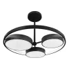 Потолочная люстра Demure 9123-1070-X-T BK белая iLedex