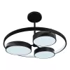 Потолочная люстра Demure 9123-1070-X-T BK белая iLedex