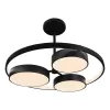 Потолочная люстра Demure 9123-1070-X-T BK белая iLedex