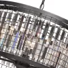 Хрустальная подвесная люстра  V5184-1/6 прозрачная Vitaluce Хрустальная подвесная люстра  V5184-1/6 прозрачная Vitaluce