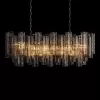 Стеклянная подвесная люстра Murano 10580/1000R Smoke Loft It