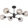 Стеклянная потолочная люстра V39930-13/6PL форма шар Vitaluce Стеклянная потолочная люстра V39930-13/6PL форма шар Vitaluce