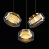 Стеклянный подвесной светильник Signature CL247012 цилиндр Citilux