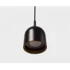 Подвесной светильник  DE-314 black цилиндр черный Italline