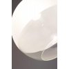 Стеклянный подвесной светильник Sakura 760/1 форма шар белый Lampex