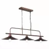 Подвесная люстра Sсarno SL265.403.03 конус желтая ST Luce