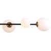 Стеклянная потолочная люстра Vials 3090-6P форма шар белая F-Promo
