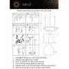 Подвесной светильник Zula APL.022.13.60 серый Aployt
