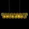 Стеклянная подвесная люстра Lolly 10492/1200R Green Loft It